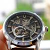 Used [Good condition] BULOVA automatic winding skeleton 96A208