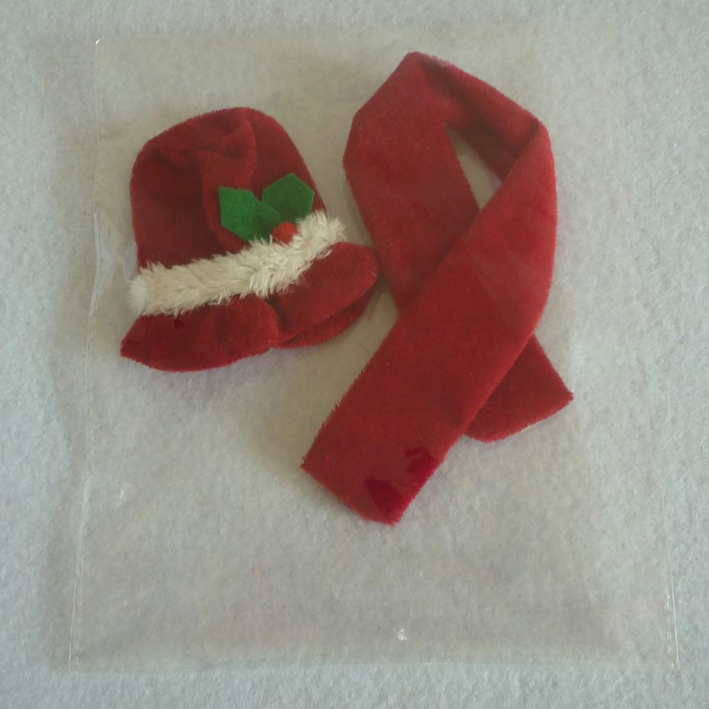 Kerst Wijnfles Schort Tas Cover Kerst Festival Feest Tafel Decoratie Cadeau