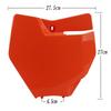 Motorcycle Front Number Plate Plastic Cover For KTM SX SX-F XC XC-F 125-450 2016-2018 Motocross Enduro Dirt Bike Accessories