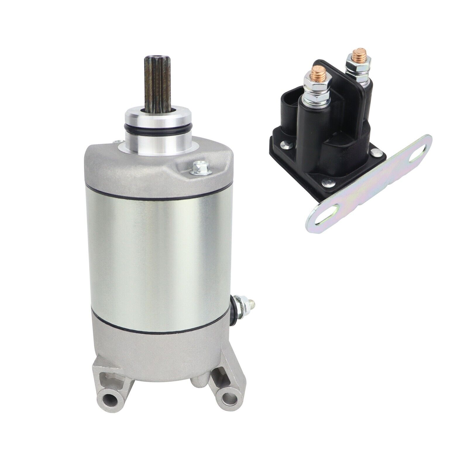Starter & Relay For Polaris Ranger 570 Full Size Ranger Crew 570 Full Size Ranger Crew 570-6 Full Size RZR 570 4014909 4014655 Starter set