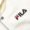 New FILA Sweatshirt Women's Milk Salt White F51W138599F-IV
