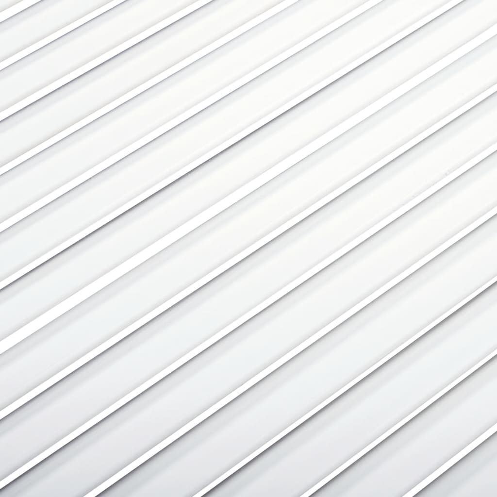 Vidaxl Drzwi Żaluzjowe Do Szafki, 4 Szt., Białe, 99,3X59,4 Cm, Sosnowe