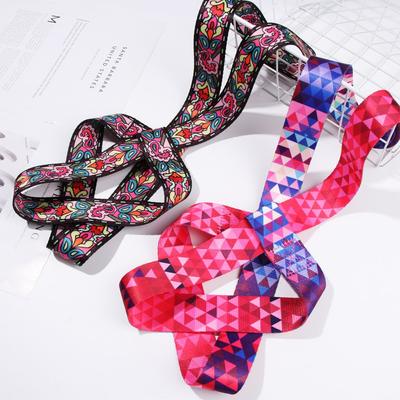 1Pc Elastic Yoga Mat Strap Belt Multicolor Yoga Belt Carry Straps Sport Sling Shoulder Adjustable Sports Accessories