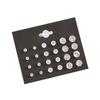 Fashionable Crystal Six-claw Zircon Stud Earrings