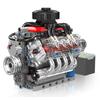 487Pcs Lsx454 V8 Engine Building Blocks Sets Technical Simulated Small Particle Assembly Bricks Model Toys Gifts For Holiday