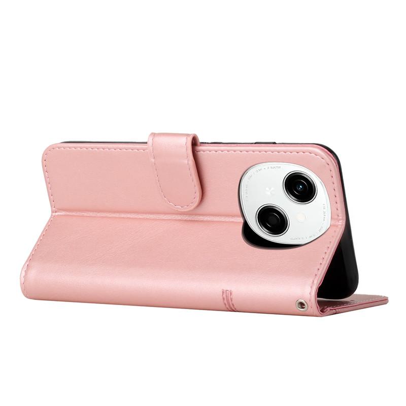 Leather Flip Case On For Tecno Spark Go 1 2025 30c 20c 30 20 10 Pro 2024 2023 2022 2021 Magnetic Cases Stand Wallet Phone Cover