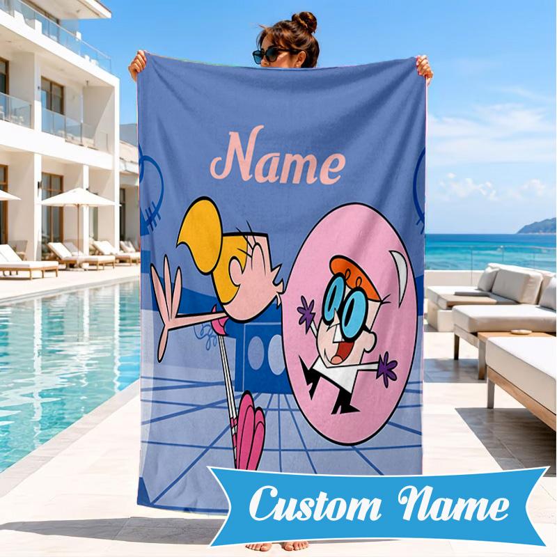 Personalisierbares Freundschafts-Taufpaten-Strandtuch Mikrofaser-Strandtuch, Leicht und Schnelltrocknend, für Sommerreisen, Schwimmbad-Geschenk