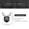 Car Sticker Decoration Styling for Citroen C1 C2 C3 C4 C4L C5 DS3 DS4 Cactus Picasso Berlingo Saxo Xsara C-ELYSEE Accessories alf123