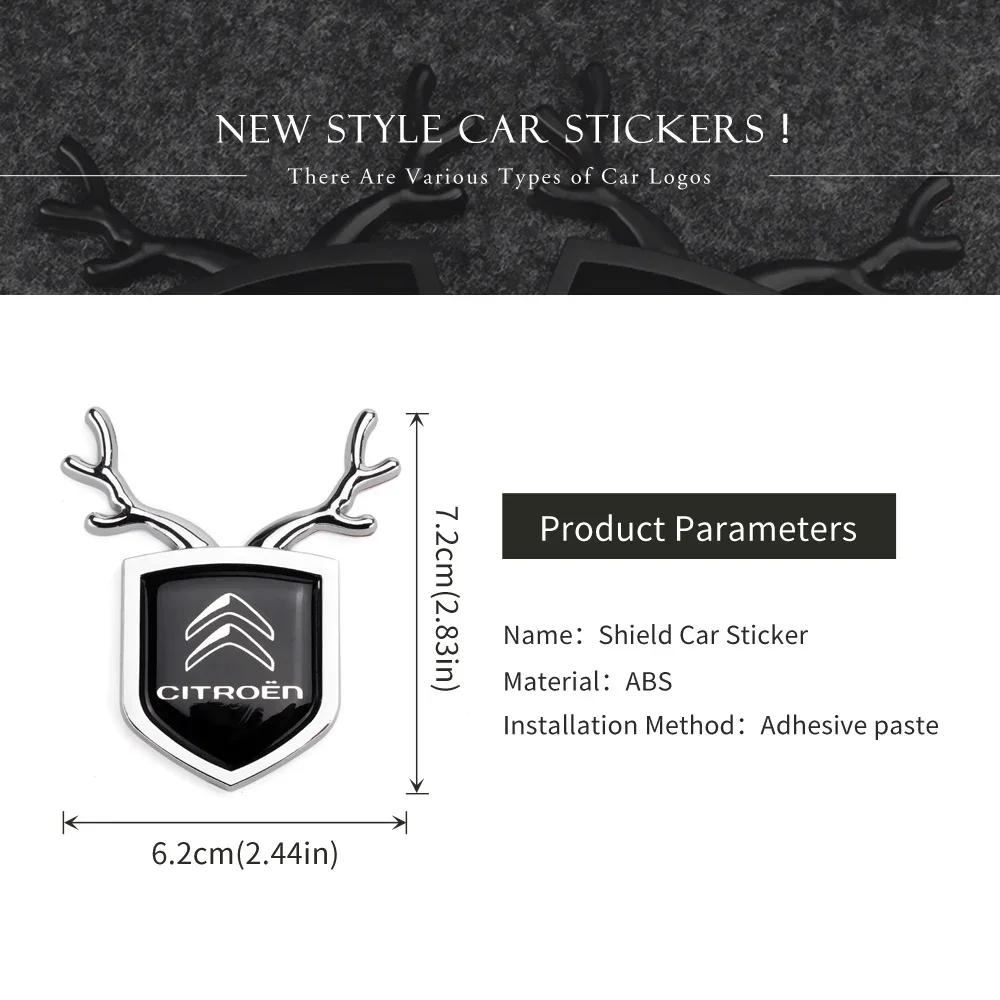 Car Sticker Decoration Styling for Citroen C1 C2 C3 C4 C4L C5 DS3 DS4 Cactus Picasso Berlingo Saxo Xsara C-ELYSEE Accessories alf123