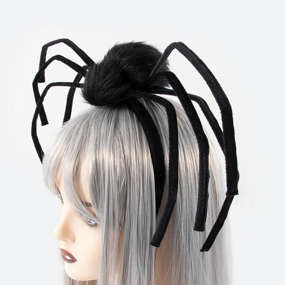 Non-slip Women Hair Hoop Headwear Halloween Hairbands Halloween Spider Headband Ghost Festival
