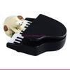 E06B Resins Cats Musician Sculptures Ornaments Set for Photography and Table Decors