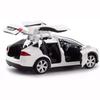 Diecast Model X Cars Toy, 1:32 Scale Pull Back Toy Car Model X90 Tesla Alloy, Pull Back Alloy Vehicle Door Opening with Lights and Music, Kids Toys