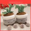 Vaso Fiore Rosa Peluche Pianta Decorazione Con Morbido Cotone PP Per Ornamento Soggiorno