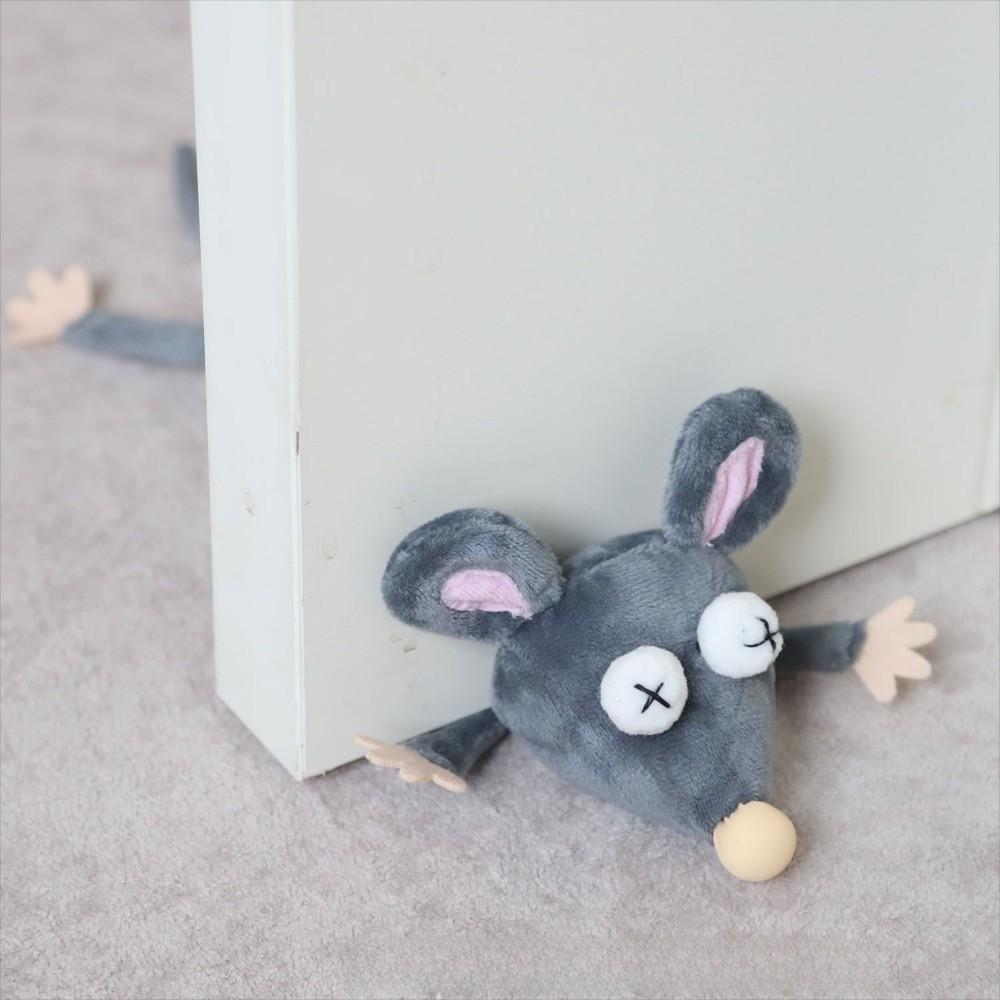 Plush Mouse Plush Door Stoppers Stuffed Animal Interior Use Door Stop 25cm Floor Protection Decorative Doorstop Door Protection