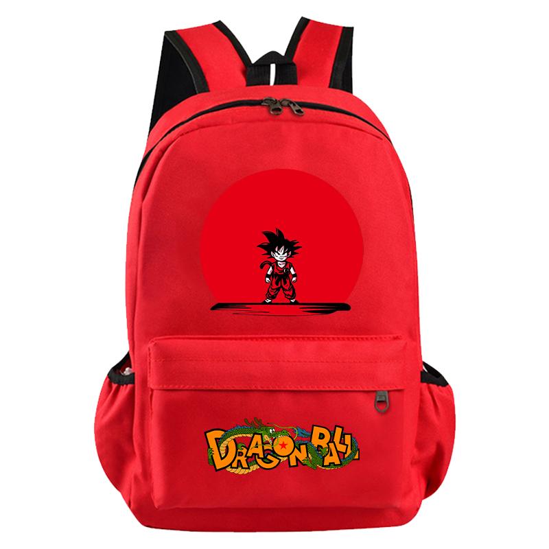 Anime Dragon Ball Cute Cartoon Backpack Document Bag for Girl Boy Teenager Best Gifts Schoolbag Men Women Leisure Travel Unisex Bagpack Rucksack