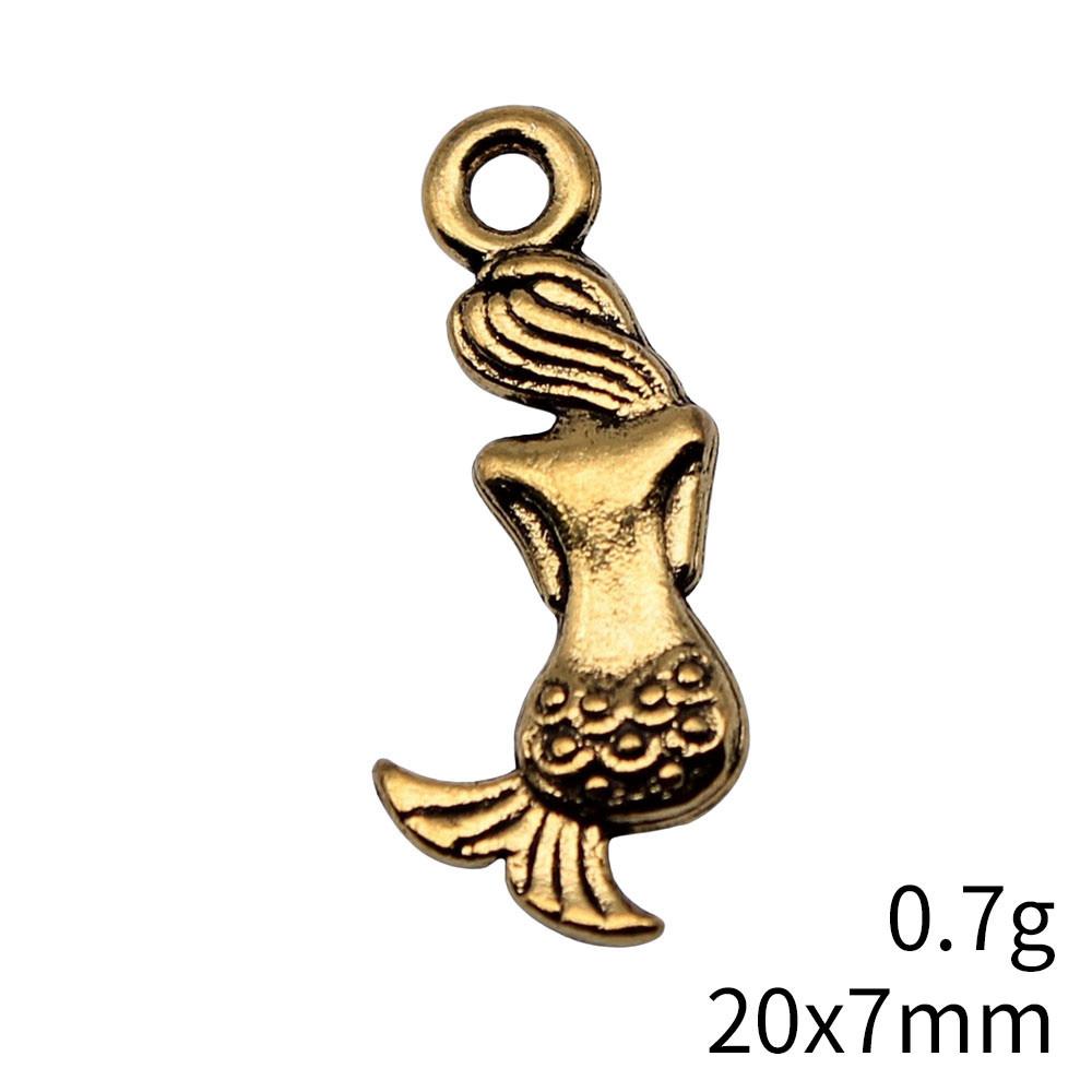 Back To School Charm Bracelet Italian Mermaid Charms Pendant Biz Pendants For Jewelry Crafting