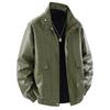 Men's Jacket New Work Jacket Men's Handsome Men's Spring and Autumn Casual Leather Jacket Top