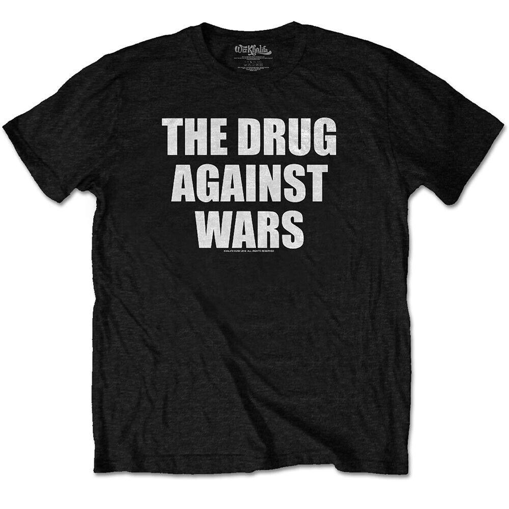

Черная футболка унисекс Wiz Khalifa Drug Against Wars