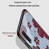 Flower Painting Floral Case For Samsung Galaxy A71 A72 A70 A73 A53 A13 5g A03 A22 A21s A03 Core A42 A52 Luxury Glass Cover Coque