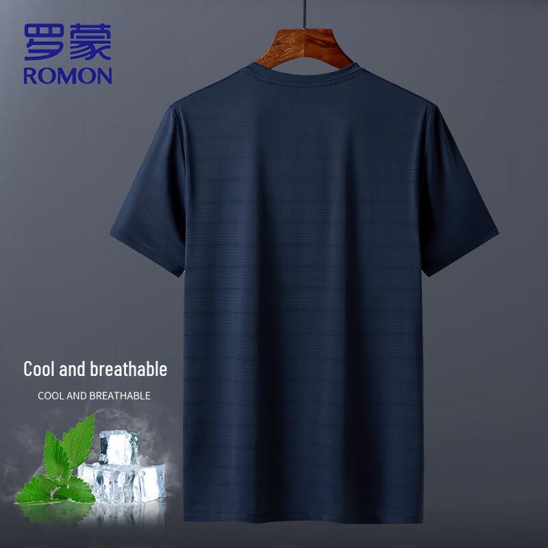 ROMON Men's Ice Silk Quick-Dry T-Shirt