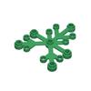 Parti MOC Piante Foglie d'Albero 2417 Foglia 6 x 5 Mattoncini Compatibili Assemblaggio DIY Blocchi da Costruzione Casa Giardino Fogliame Particella