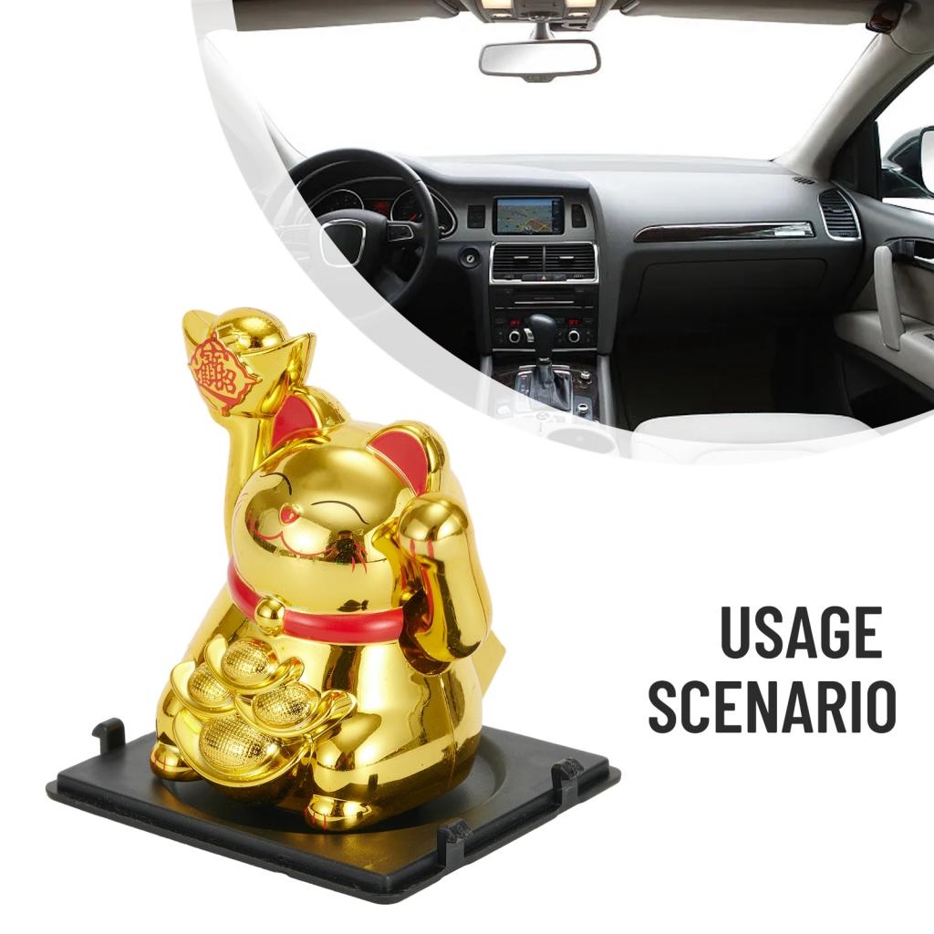 Lucky Cat Ornament Car Ornament Lucky Cat Lucky Cat Decor Lucky Cat