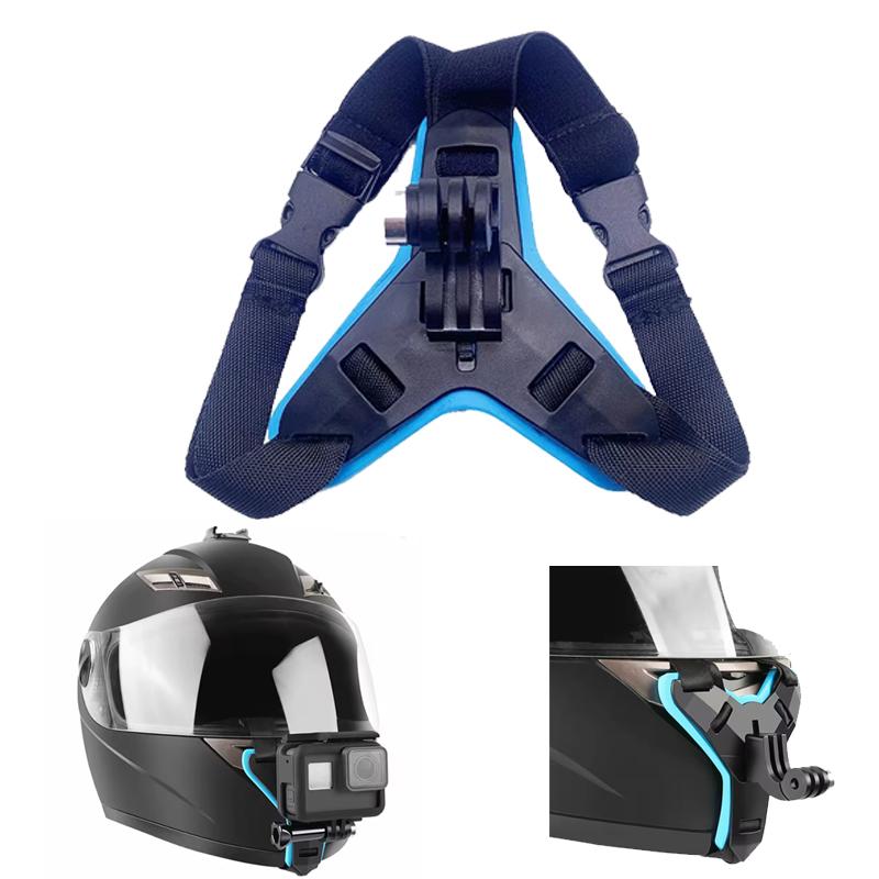 Camera Accessories Helmet Strap Vented Adjustable Chin Riding Belt Head Holder Adapter Portable Convenient High Quality Parts