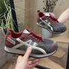 Retro Color Matching Forrest Gump Shoes Women's Light, Comfortable and Non-slip Sports and Leisure Shoes 2025 New Platform Jogging German Training Sh