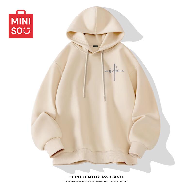 

MINISO Men s Casual Hooded Sweatshirt Z M