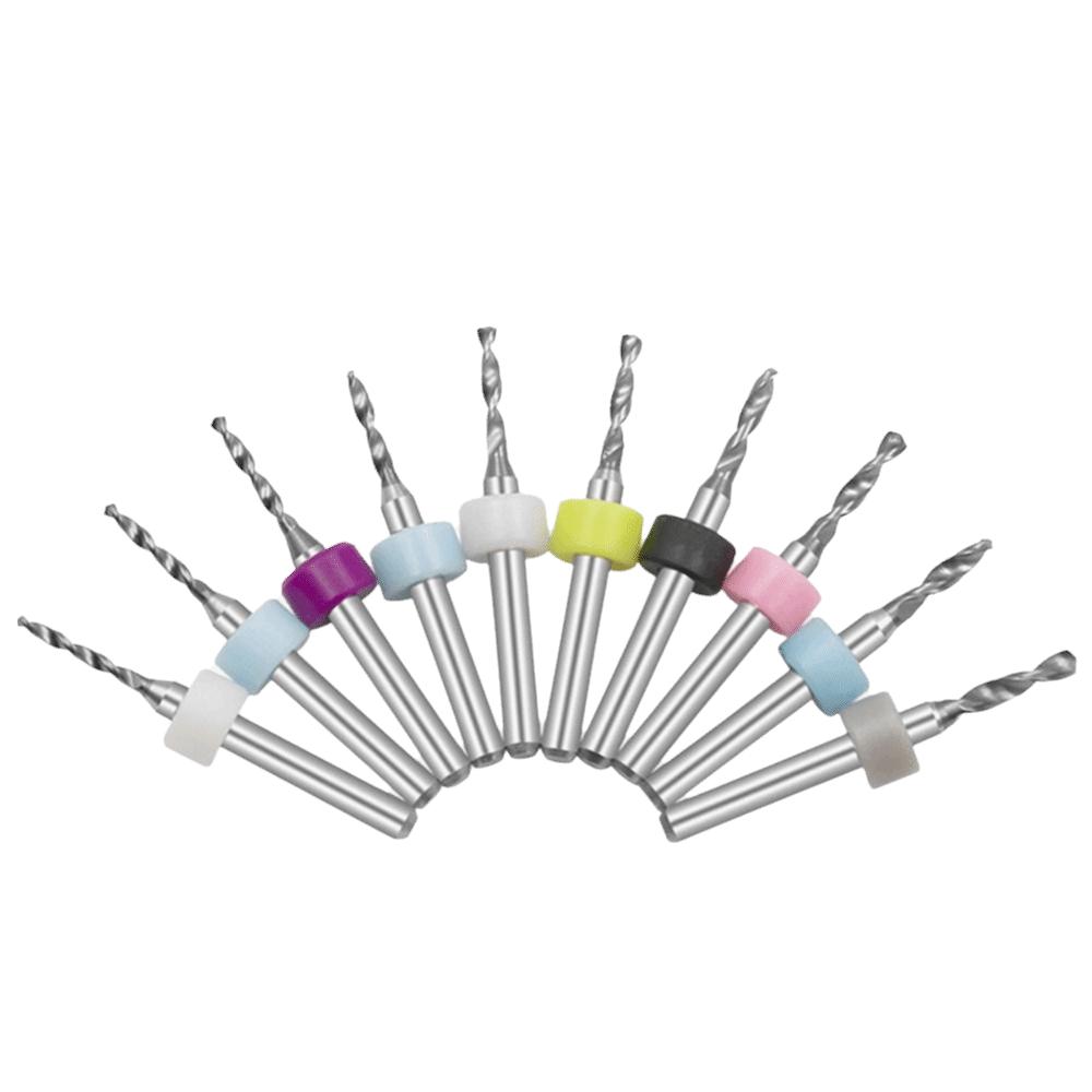 Convenient CNC Drilling Bit Set Carbide Twist Bits Drill Bits Machine PCB Drill Bits  Jewelry