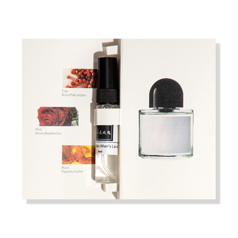 Niche Version Perfume Sample Men and Women Haute Couture Replica Card Test Tube Durable Trial Pack