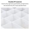 1/5/10Pcs Diy Cutting Drawer Dividers Combination Partition Board Space-Saving Wardrobe Closet Separator For Underwear Socks