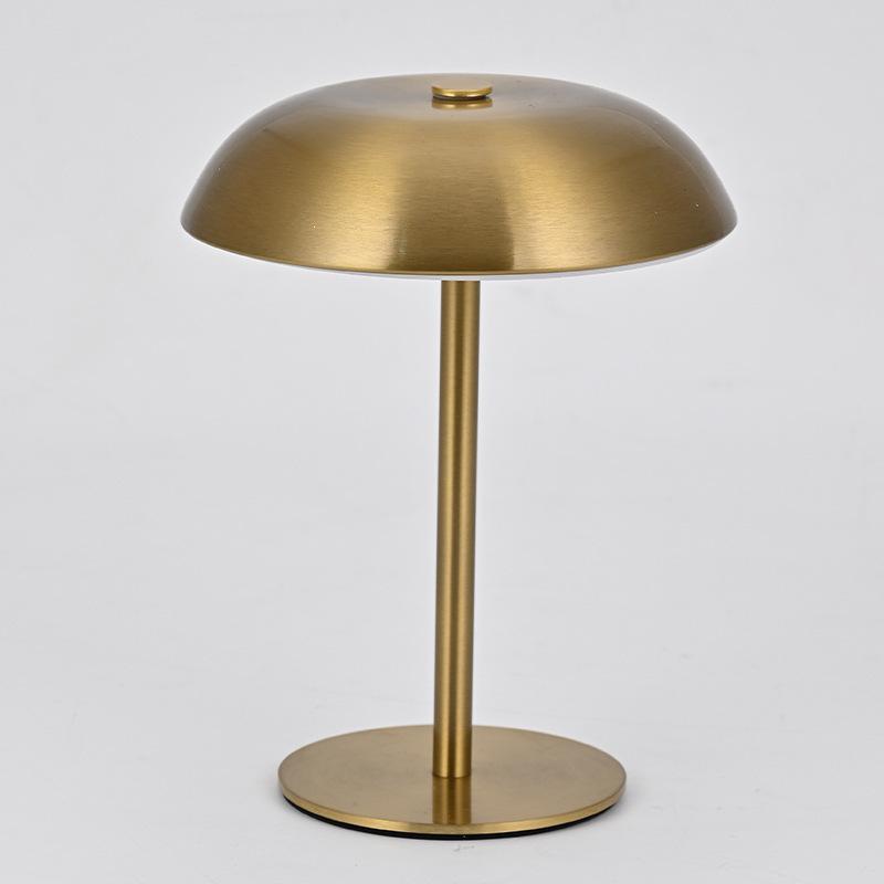Nordic Minimalist Metal Touch Desk Lamp with USB Charging