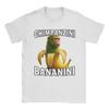 Chimpanzi Bananini Fun Character Unisex Unisex T Shirt Italian Brainrot Novelty Tee Shirt Tshirts Cotton Classic Clothing