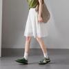 SOFSIL 2026 Summer French Style Hollow-Out A-line Skirt
