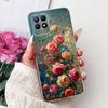 Clear Cover For Realme 8i Case RMX3151 Luxury Butterfly Love Flowers Cool Painted Phone Case For Realme Narzo 50 RMX3286 Cover