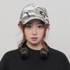Amerikanische Retro Camouflage Baseballkappe für Herren und Damen Sonnenschutz Outdoor Taktisch Weiches Oberteil Retro Gewaschene Kappe