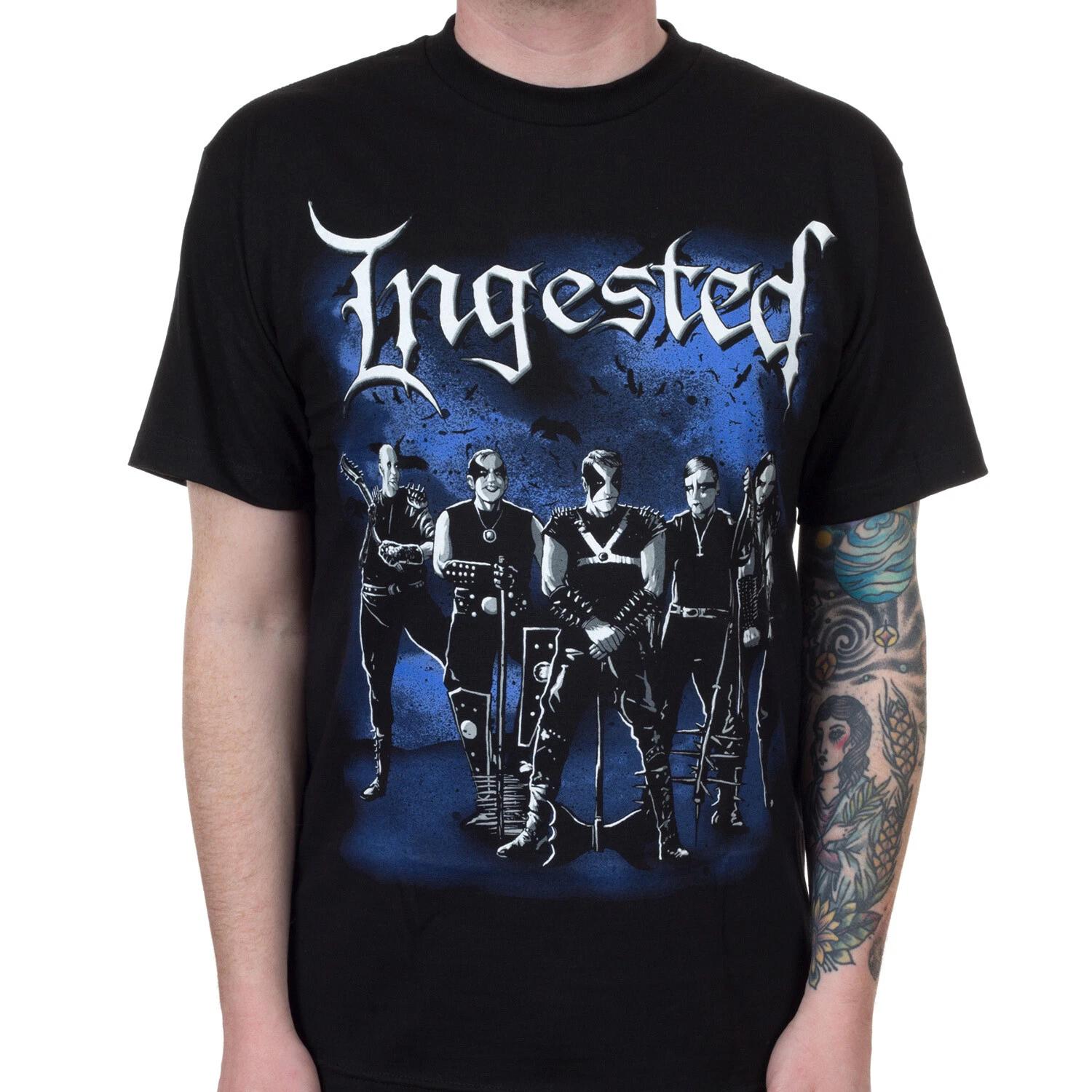 Authentic INGESTED Band Immortal Deathcore T-Shirt S-3XL NEW 3XL