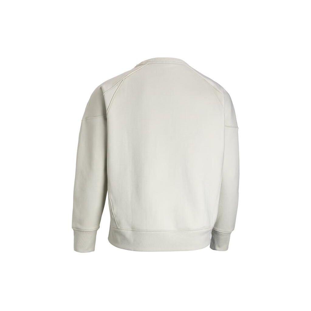 Under Armour Elevated Solid Color Crew Neck Pullover Training Sweatshirt Women sweatshirt Dusty-Pink Gray 1388056-273