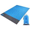 Waterproof Outdoor Pocket Beach Mat - Foldable Beach Blanket, Camping Pad & Lightweight Picnic Mat