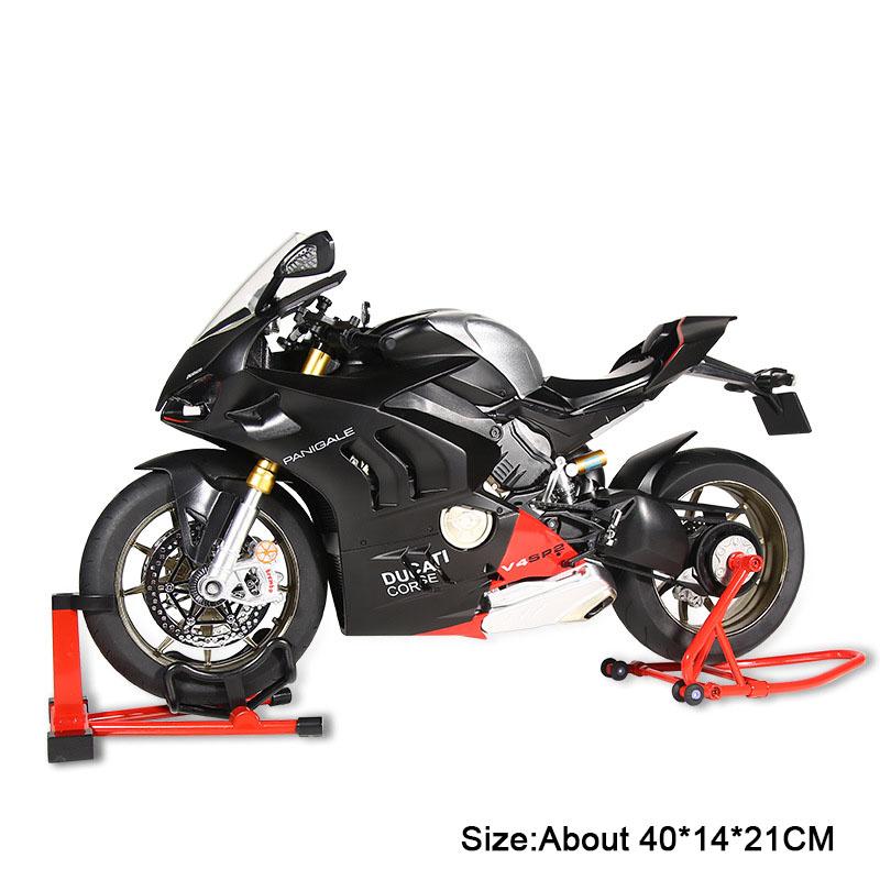 

1:6 В 4S V4SP2 Распыляющая Модель Мотоцикла Игрушечная Модель Автомобиля Музыка Свет Зажигание Старт Мотоцикл Металлические Литые Модели Подарки Мальчикам на День Рождения