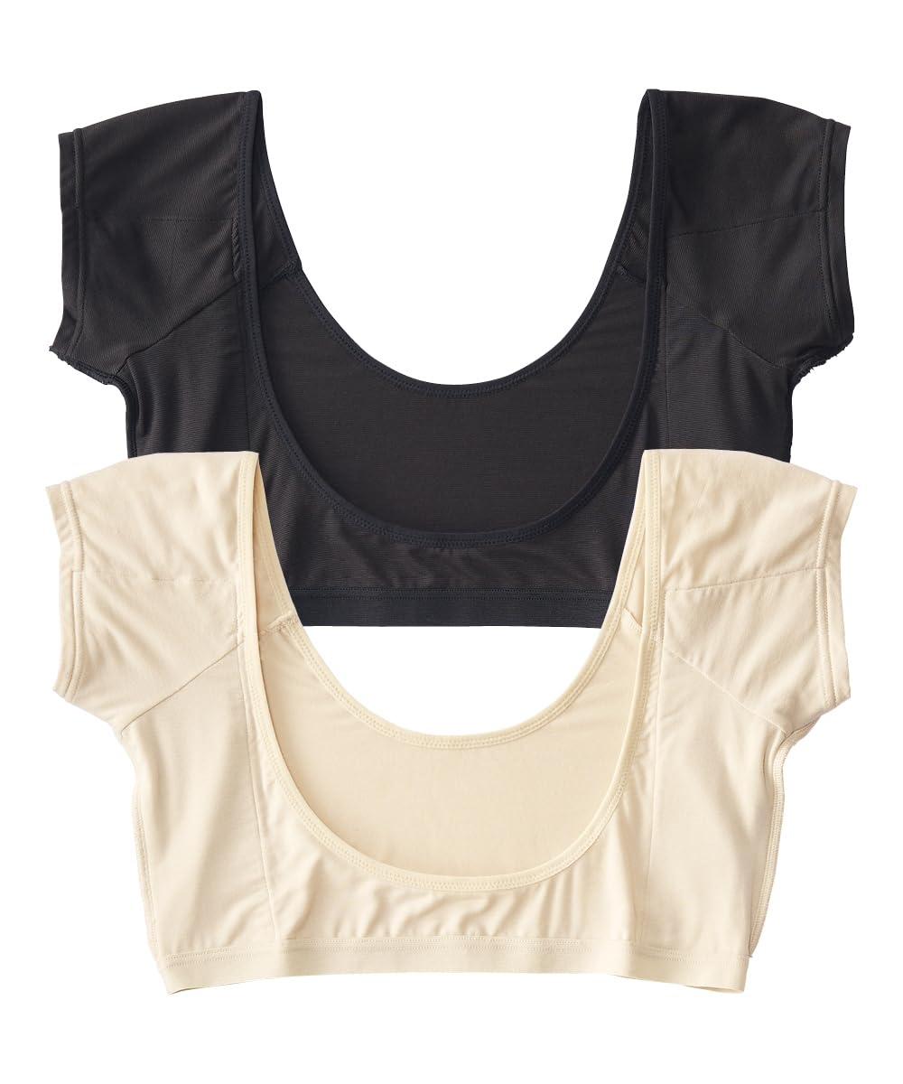 

Внутреннее болеро с французским рукавом, комплект из 2 штук, быстросохнущее, защита от УФ-лучей, черный, серый, 5L [Nissen] рубашка, Takiasen, подкладка, (влагопоглощающий, быстросохнущий, антибактериальный,