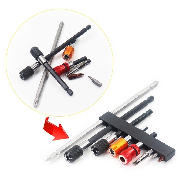 6/12Pcs Magnetic Screwdriver Bit with Anti Slip Grip Impact Driver Bit for Reliable Use In Various Repair Scenario
