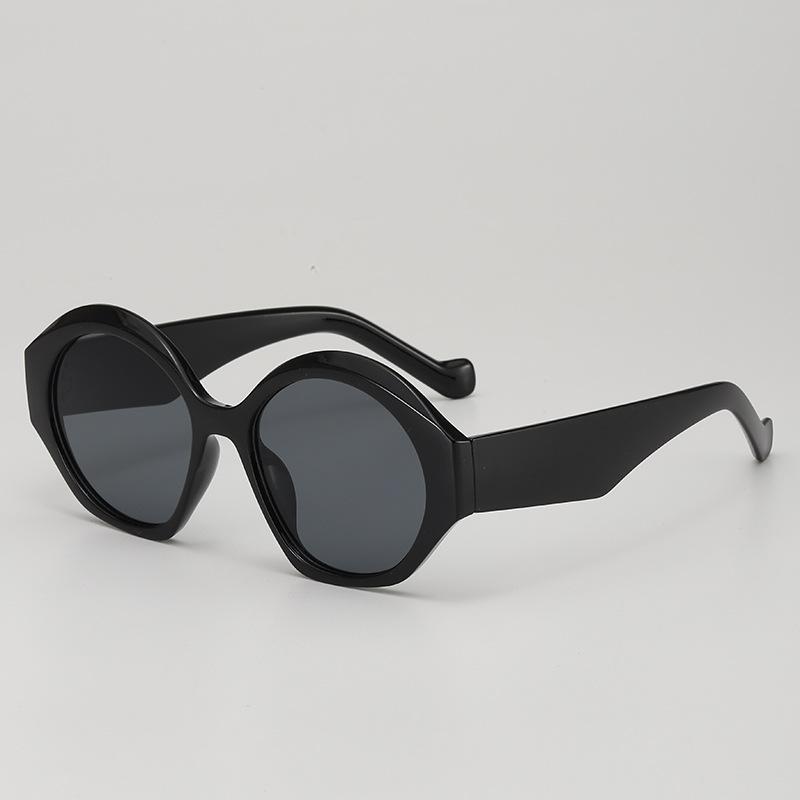 

Солнцезащитные очки JYL TS с красной оправой, защита от УФ, стильные, для женщин, летние 6671 A-244 темные пастельные красный