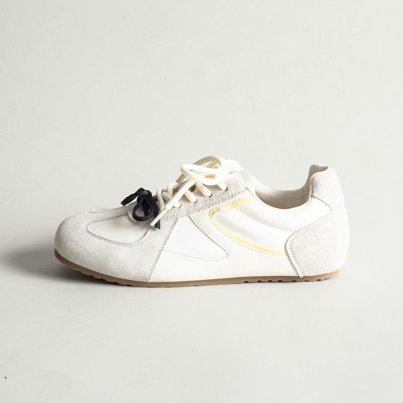 

Niche striped German training shoes for women ins tide 2025 summer new retro lazy high-end casual sports shoes for women. 40