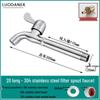 ZISIZ Extra Long 304 Stainless Steel Washing Machine Faucet