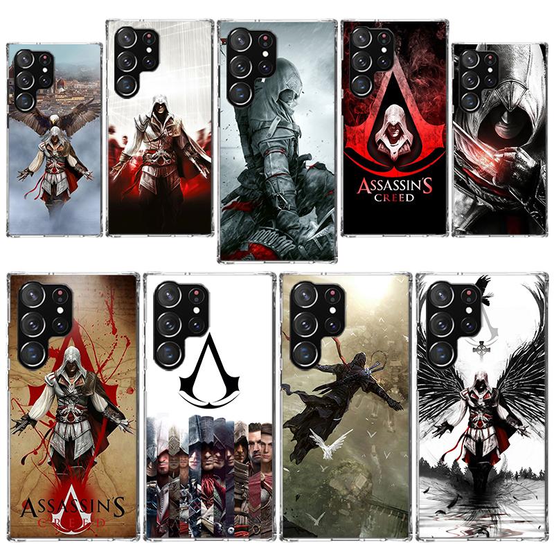 A-Assassins Game Creed Phone Case for Samsung Galaxy S25 S24 Ultra S23 S22 S20 FE S10 Plus S9 + Lite Soft Print Cover Coque