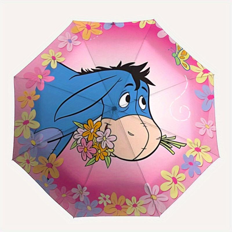 

1pc Eeyore Automatic Umbrella 8-Bone Design Compact Gear for Outdoor Travel,Perfect Gift for Friends Birthdays yy250809022