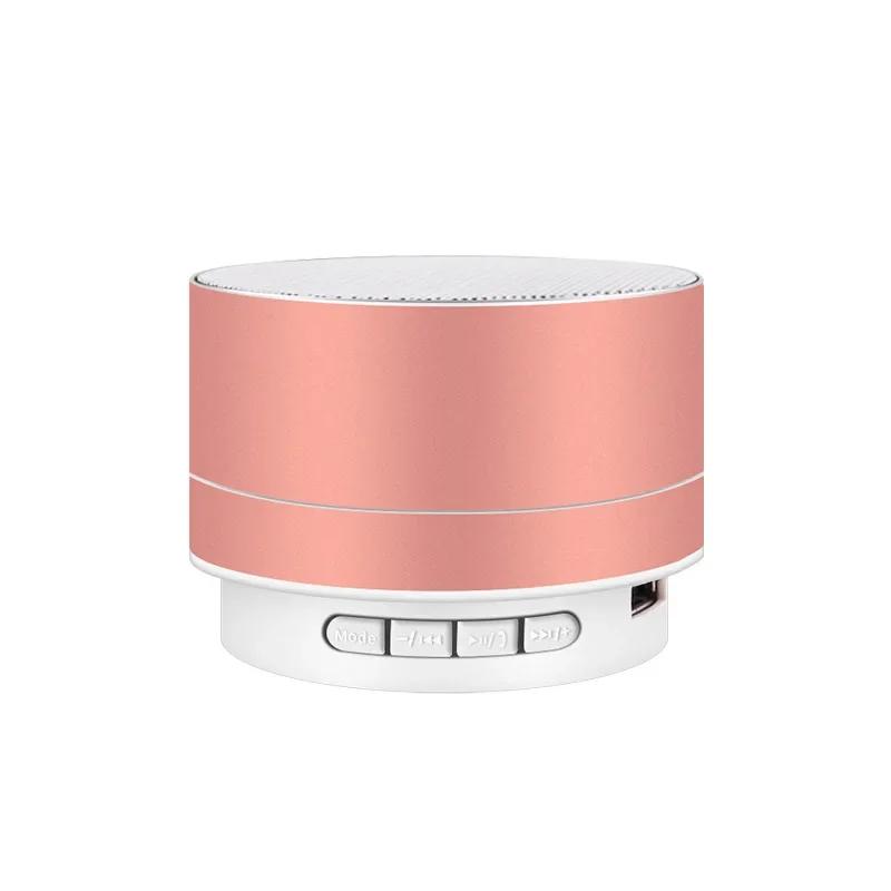 Portable Mini Bluetooth Speaker Aluminum Alloy Subwoofer for Smartphone & Computer Use