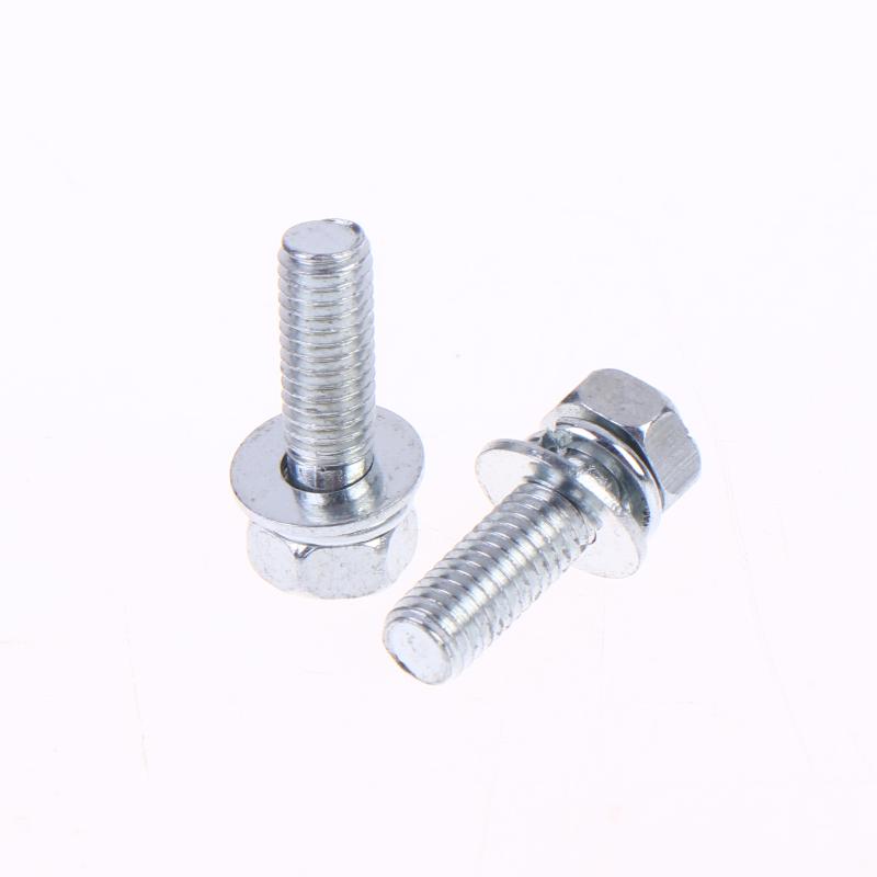 Universal Motorcycle Battery Terminal Nut And Bolt Screws M5X10Mm M6X12Mm For 4Ah 5Ah 6Ah 7Ah Scooter Atv Dirt Bike